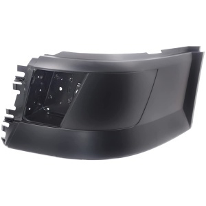 VL-0205B-L | Left plastic black - Corner Bumper with Hole (screw mount), Volvo VNL 2003-2015