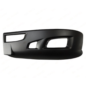 KWN-009C-L | Left plastic black - Corner Bumper with Holes, Kenworth T660, 2008-2017