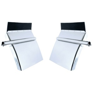 TRQF310 | Stainless steal - Quarter Fender Pair 24"x24" with Tube Bracket, Volvo FM 4