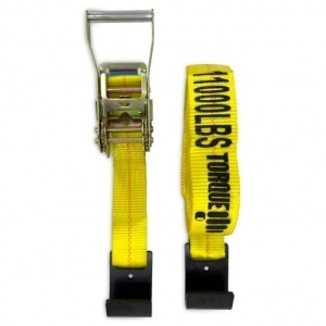 TR3230 | 2"x30' Strap with Ratchet (11000lbs) with Flat Hooks