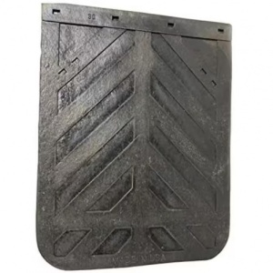 TRMF142424 | 24"X24" Black Rubber Mud Flap Pair (Thickness 1/4")