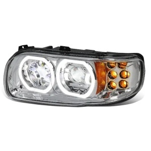 TRH510101CL | Driver Side Chrome Housing Led Headlight for  Peterbilt 389 388 567 08-22