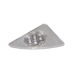 KWN-007B-L | Left - Fender Side Marker Lamp LED Clear lens, Kenworth T660, 2008-2021